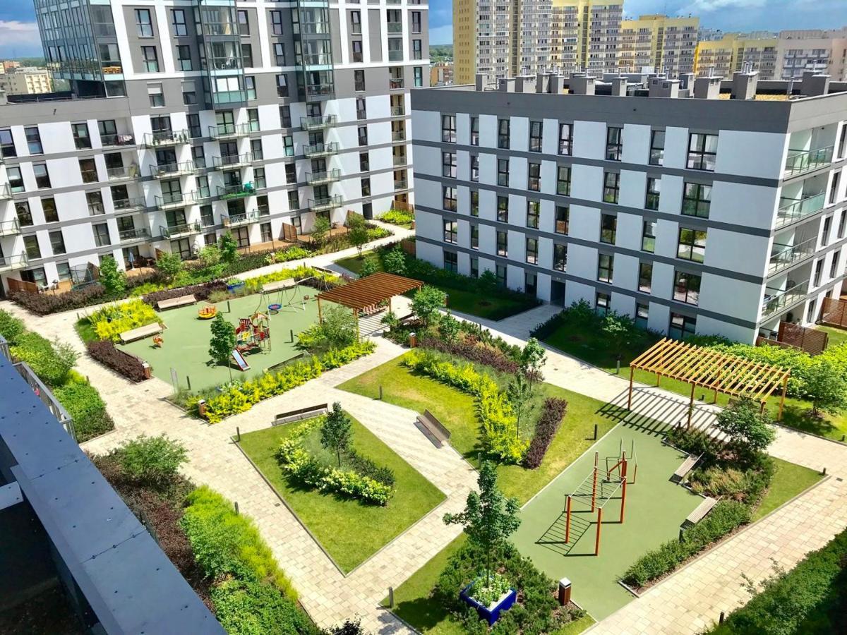 Galeria Rondo Wiatraczna Apartments Warschau Exterior foto