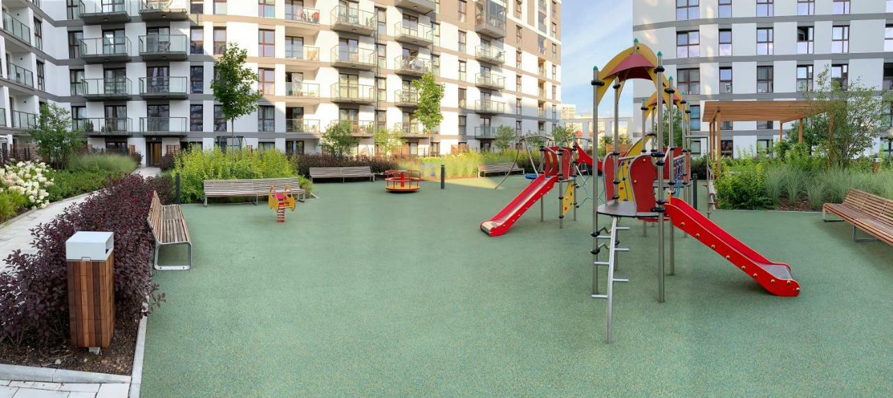 Galeria Rondo Wiatraczna Apartments Warschau Exterior foto