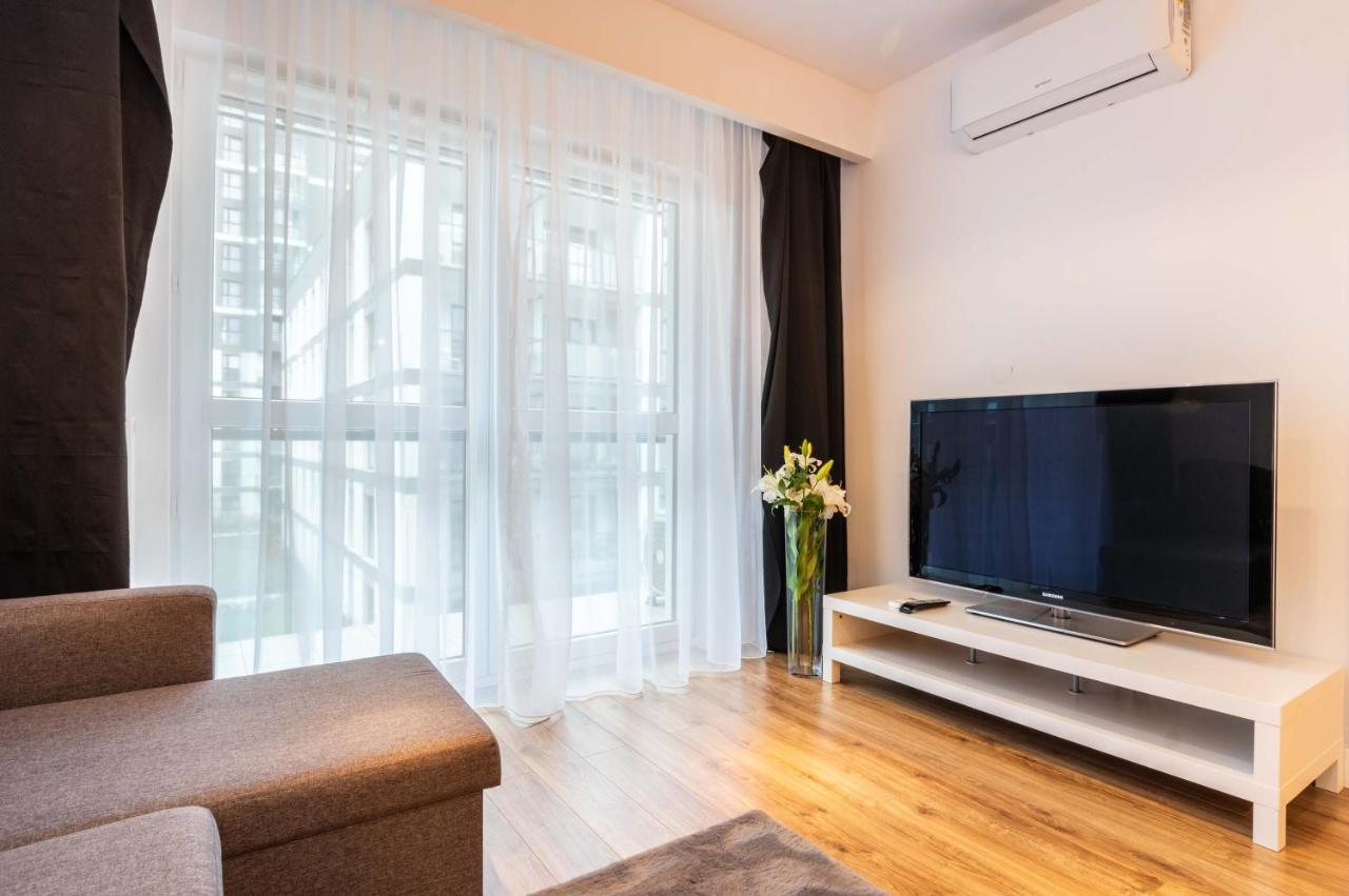 Galeria Rondo Wiatraczna Apartments Warschau Exterior foto